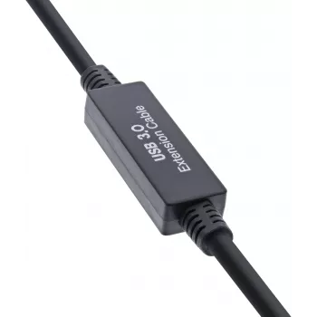 Kindermann USB 3.2 aktyvusis prailginimo kabelis 10 m (K-35655A)