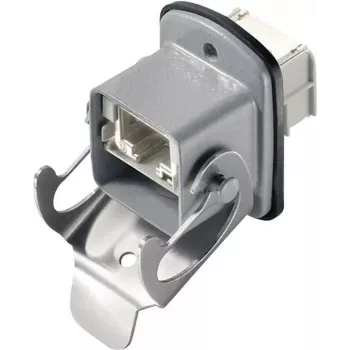 Telegärtner STX V5 RJ45 flanšinis rinkinys, 5 variantas, jungtis, skydinis montavimas, 8P8C, aliuminis J80020A0007