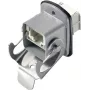 Telegärtner STX V5 RJ45 flanšinis rinkinys, 5 variantas, jungtis, skydinis montavimas, 8P8C, aliuminis J80020A0007