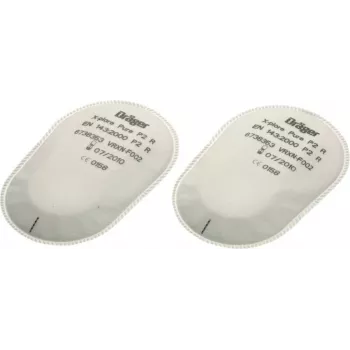Dräger X-plore Pad P3 R dalelių filtras su korpusu, 2 vnt. 6738011