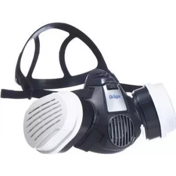 Dräger X-plore 3300 pusiau kaukė respiratorius su 2 A2P3 RD filtrais (R57793)