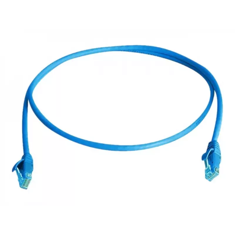 Telegärtner L00000A0292 Cat6 U/UTP RJ45 komutacinis kabelis, 2 m, mėlynas