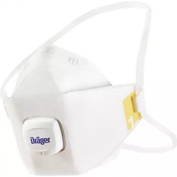 Dräger X-plore 1920 V FFP2 kvėpavimo takų apsaugos respiratorius su vožtuvu, 10 vnt. pakuotė 3951925