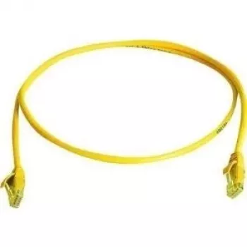 TELEGÄRTNER L00000A0295 1 m Cat6 U/UTP geltonas komutacinis kabelis