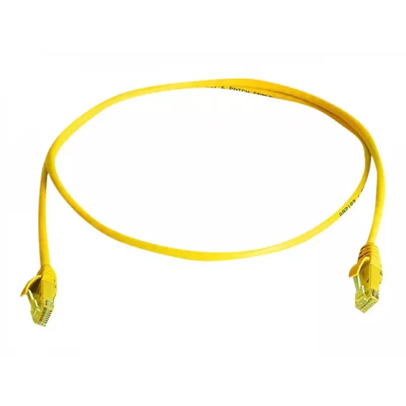 TELEGÄRTNER L00000A0295 1 m Cat6 U/UTP geltonas komutacinis kabelis