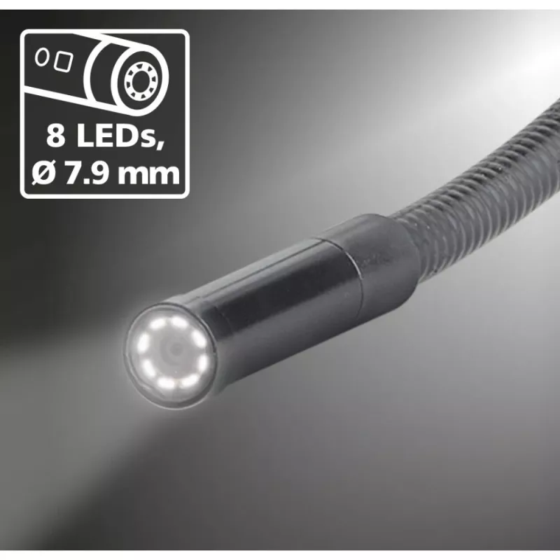 Laserliner 082.282A apžiūros kameros zondas, 6 mm skersmens ir 1,5 m ilgio