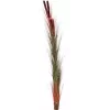 EUROPALMS dirbtinė nendrinė žolė su šiurkščiaisiais dryžiais, šviesiai ruda, 152cm 82505856