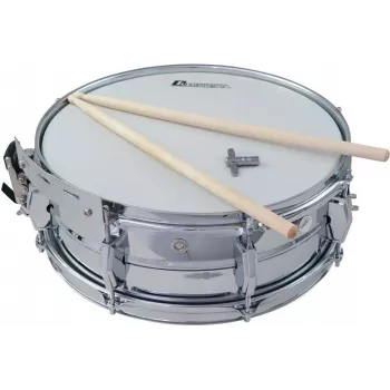 DIMAVERY SD-200 žygiavimo mažasis būgnas 13x5, baltas 26015213