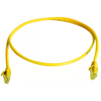 TELEGÄRTNER Cat.6 U/UTP komutacinis kabelis, RJ45, 10m, LSZH, pilkas L00005A0133