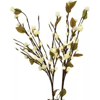EUROPALMS Camellia Arch su LED, baltas, 50cm 83330310