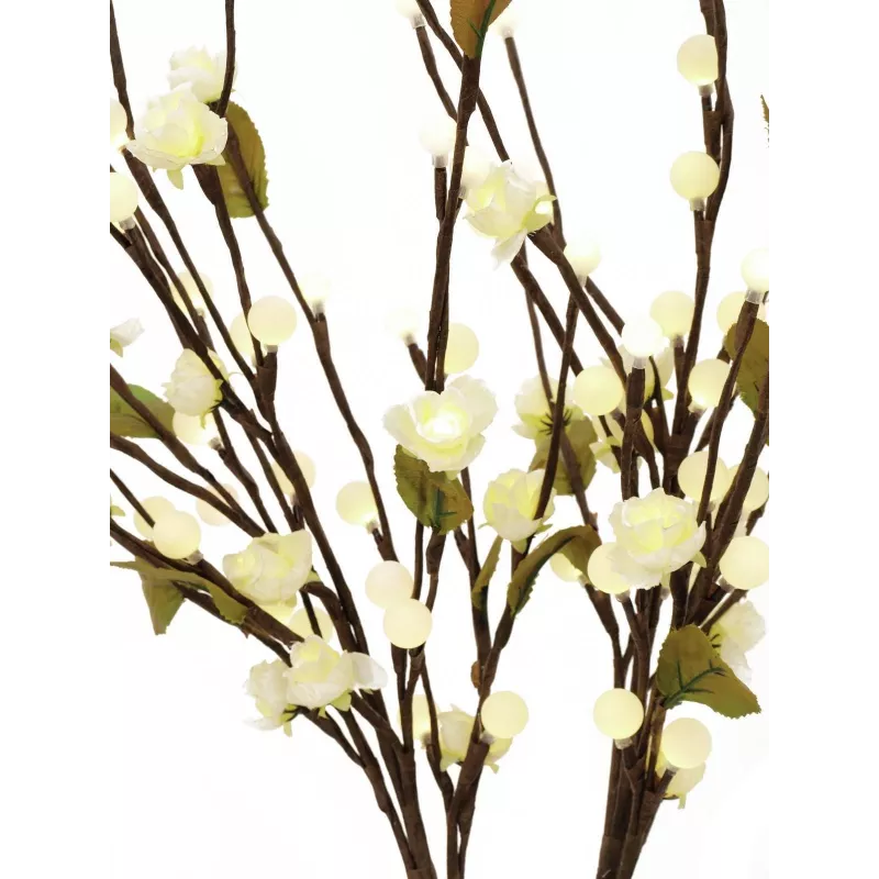 EUROPALMS Camellia Arch su LED, baltas, 50cm 83330310
