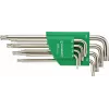 Stahlwille 10771/8 Torx L-raktų rinkinys su rutuliniu galu, 8 dalių (T9-T40) 96432700