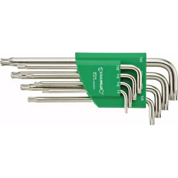 Stahlwille 10771/8 Torx L-raktų rinkinys su rutuliniu galu, 8 dalių (T9-T40) 96432700