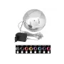 EUROPALMS LED Sniego gniūžtė 15cm, Ledo mėlyna 83501241