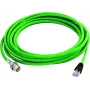 Telegärtner Cat.6A S/FTP komutacinis kabelis, 3 m, LSZH, pilkas 100017394