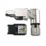 Telegärtner MFP8-4x90 Cat.6A lauke montuojamas RJ45 kištukas, T568A, ekranuotas, daugiakryptis J00026A4004