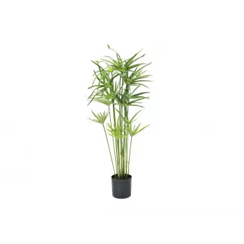 EUROPALMS dirbtinė Cyperus žolė, 76 cm, juodame vazone 82600138