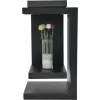 EUROPALMS Crystal Tulip dirbtinė gėlė, balta, 61 cm, 12 vnt. paketas (82600204)