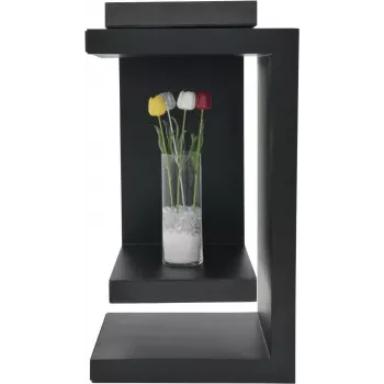 EUROPALMS Crystal Tulip dirbtinė gėlė, balta, 61 cm, 12 vnt. paketas (82600204)