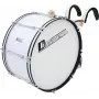 DIMAVERY MB-424 žygiavimo didysis būgnas 24x12 baltas 26010361