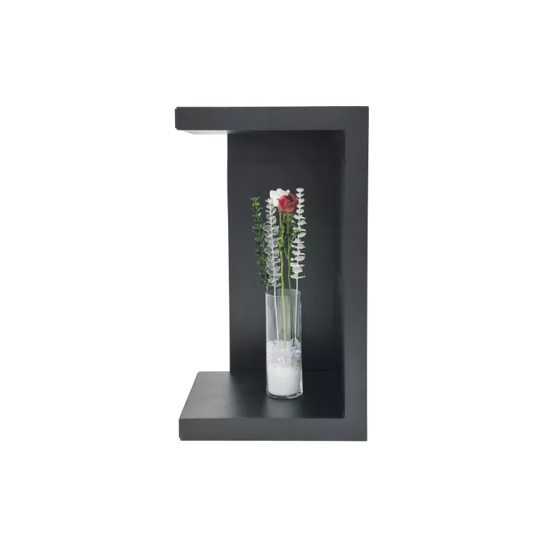 EUROPALMS Crystal Rose dirbtinė gėlė, permatoma, 81 cm, 12 vienetų didmeninė pakuotė 82600210