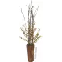 EUROPALMS dirbtinė eukalipto šakelė, geltonai žalia, 110 cm 82505622
