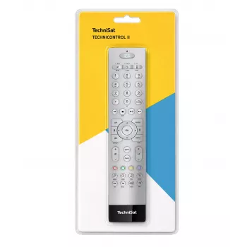 TechniSat TechniControl II ALU sidabrinis universalus nuotolinio valdymo pultas (FB Code TV) 0002/3859