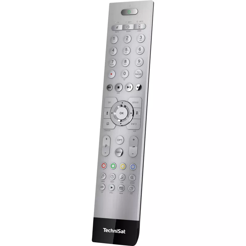 TechniSat TechniControl II ALU sidabrinis universalus nuotolinio valdymo pultas (FB Code TV) 0002/3859