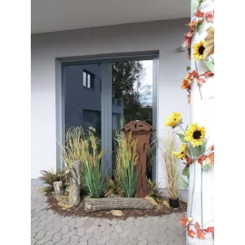 EUROPALMS Dirbtinė žolės puokštė, 150 cm, žalia, vidaus dekoravimui 82600127