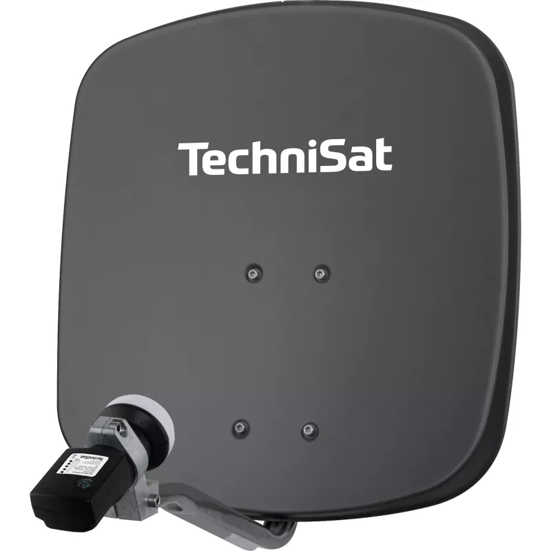 TechniSat SAT veidrodis su LNB, 45 cm lėkštė, aliuminis, vienas LNB (1345/8195)