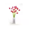 EUROPALMS Kristalltulpe dirbtinė tulpė, raudona, 61cm, 12 vnt. paketas 82600205