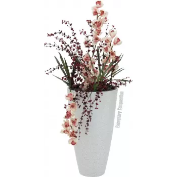 EUROPALMS dirbtinis orchidėjos lapas (EVA), žalias, 45cm 82530574