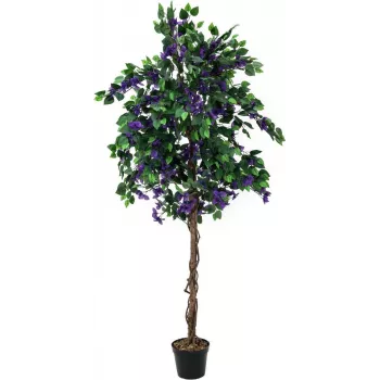 EUROPALMS Bougainvillea dirbtinis augalas, levandų spalvos, 150 cm 82507035