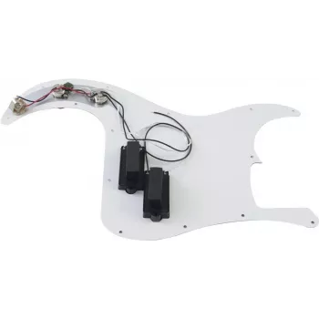 DIMAVERY Pickguard for PB Electric Bass Models, 3-Ply Black 26300210