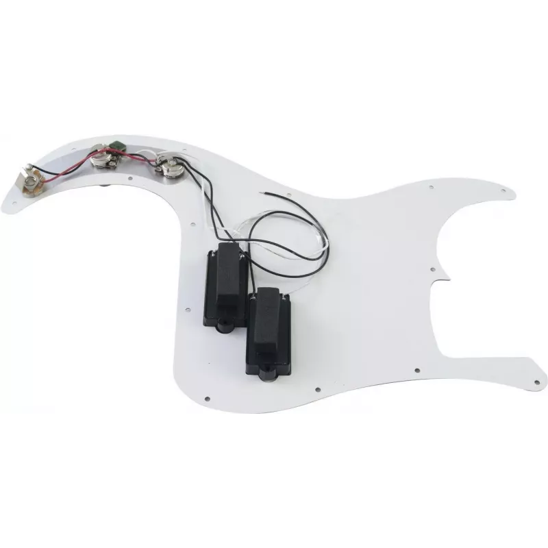 DIMAVERY Pickguard for PB Electric Bass Models, 3-Ply Black 26300210