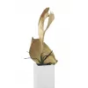 EUROPALMS džiovintas palmių lapo galvutė, auksinė, 60 cm 83502362
