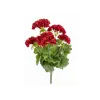 EUROPALMS Dirbtinė pelargonija, tamsiai raudona, 42cm 82600112