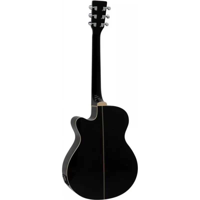 DIMAVERY AW-400 Vesterninė gitara, juoda 26235089