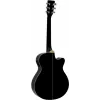 DIMAVERY AW-400 kairiarankė dreadnought akustinė gitara, juoda 26235090