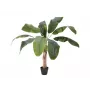 EUROPALMS dirbtinis bananų medis, 100 cm, žali lapai, juoda vaza 82509503