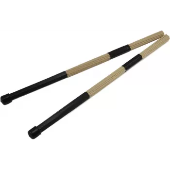 DIMAVERY DDS-Rods klevo būgnų lazdelės, 19 medinių strypelių, guminė rankena, 405 mm, pora 26070380