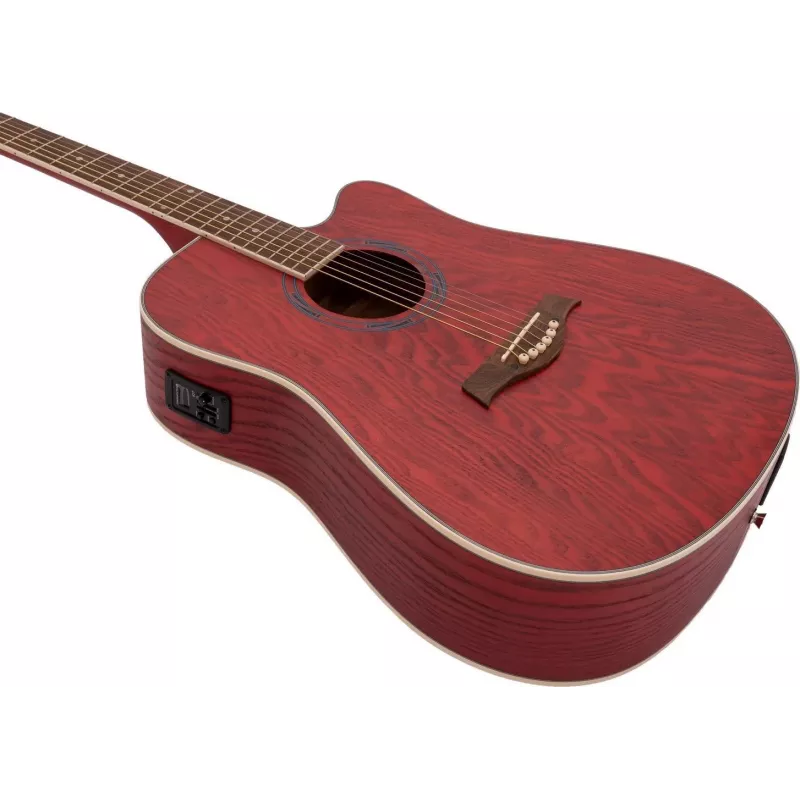 DIMAVERY JK-510 Western gitara, su cutaway, grained 26231389