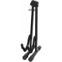 DIMAVERY sulankstomas gitaros stovas juodas (26348047)