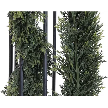 EUROPALMS dirbtinė kipariso girlianda, 200 cm, žalia 82503721