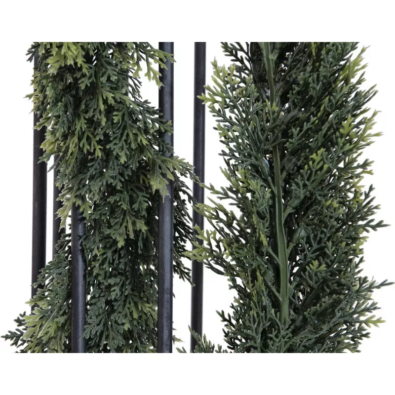 EUROPALMS dirbtinė kipariso girlianda, 200 cm, žalia 82503721