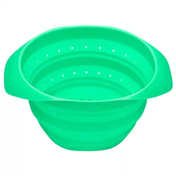 LURCH sulankstomas silikoninis sietelis 24 cm, žalias, 210285
