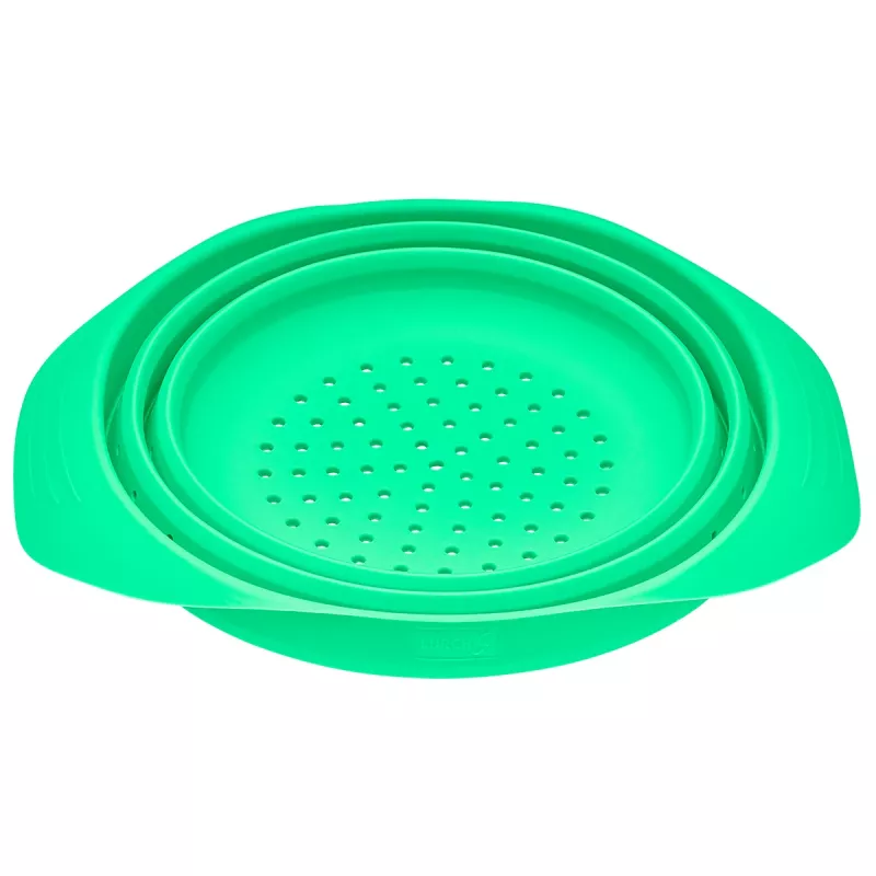 LURCH sulankstomas silikoninis sietelis 24 cm, žalias, 210285