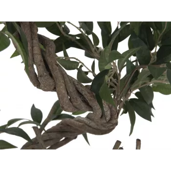 EUROPALMS Ficus Multi Spiral Trunk dirbtinis augalas, 130cm 82806314