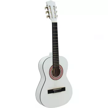 Dimavery AC-303 klasikinė gitara 1/2 balta - liepų korpusas, 535 mm menzūra