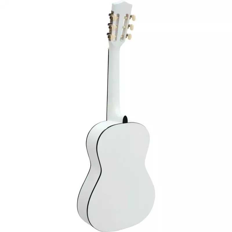 Dimavery AC-303 klasikinė gitara 1/2 balta - liepų korpusas, 535 mm menzūra
